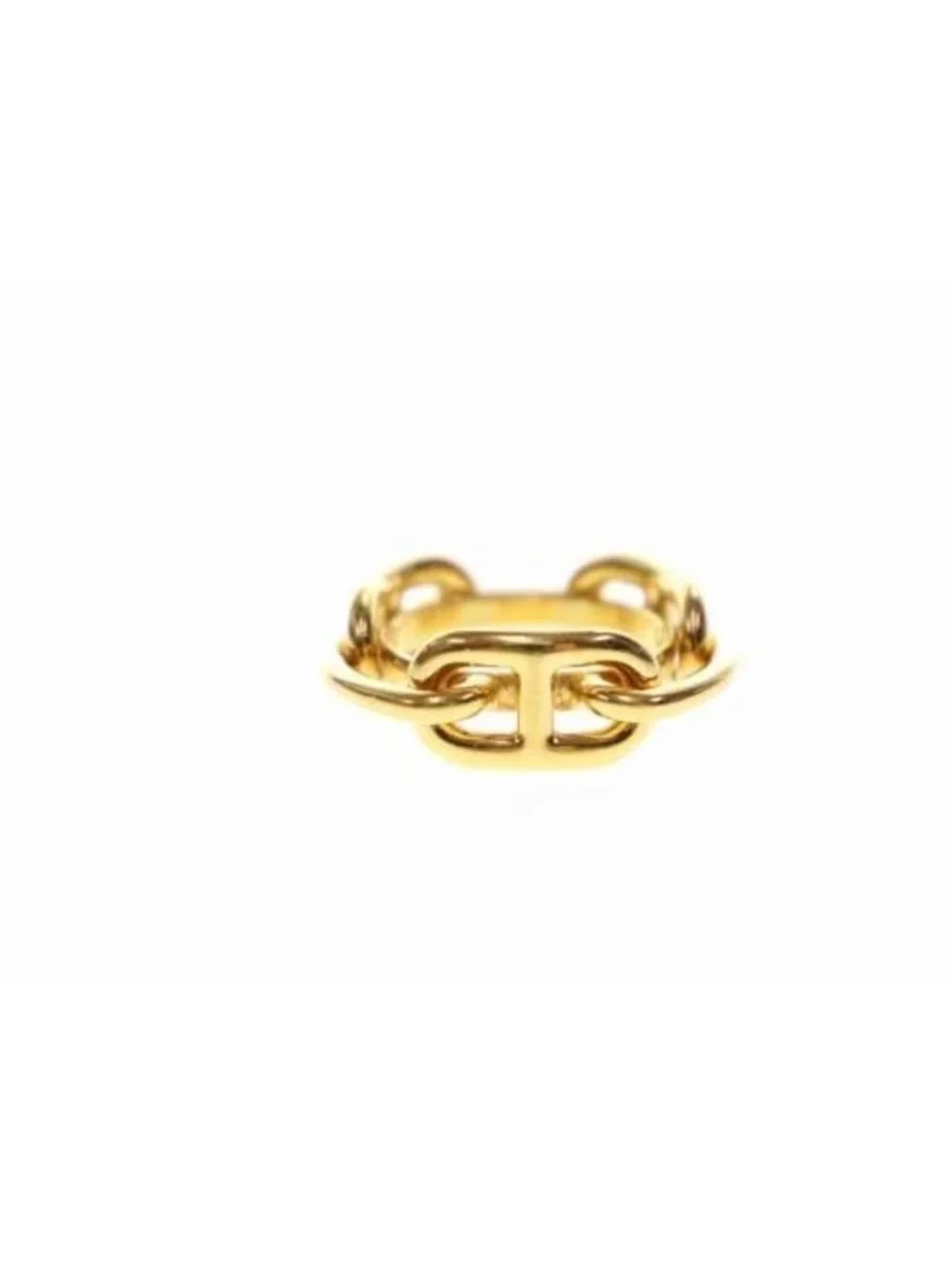 Hermes Legato 90 Scarf Ring Gold Closure - Picture 4 of 8